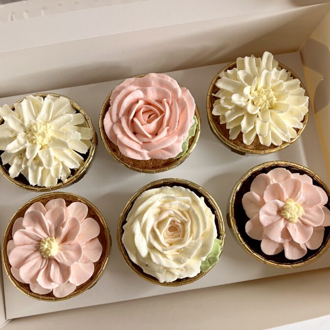 フラワーカップケーキ6個 | CUPCAKES KYOTO