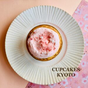 桜のカップケーキ