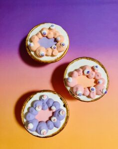 ハロウィンカップケーキ